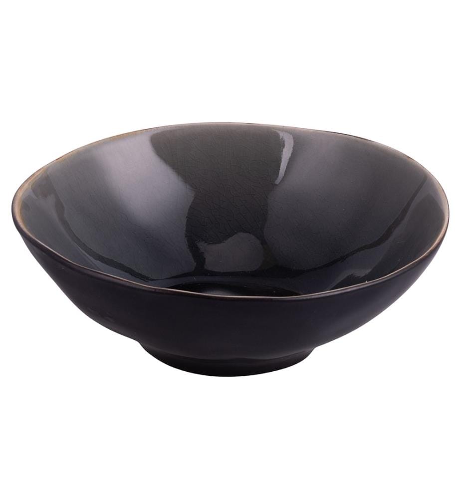 Lot de 6 assiettes creuses - Gris