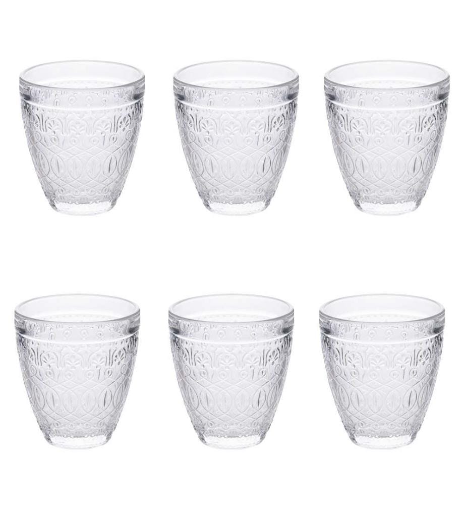 Lot de 6 gobelets Marrakech - Transparent
