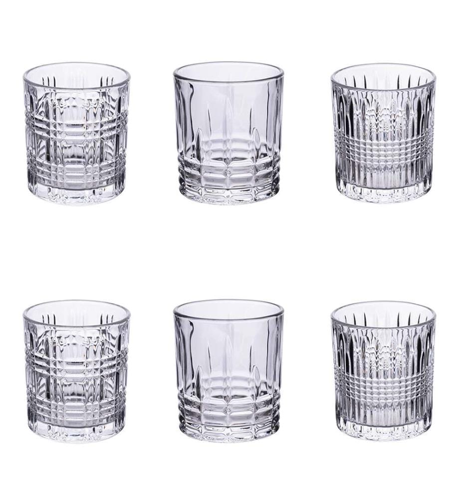 Lot de 6 verres New Vintage - 285 ml / Transparent