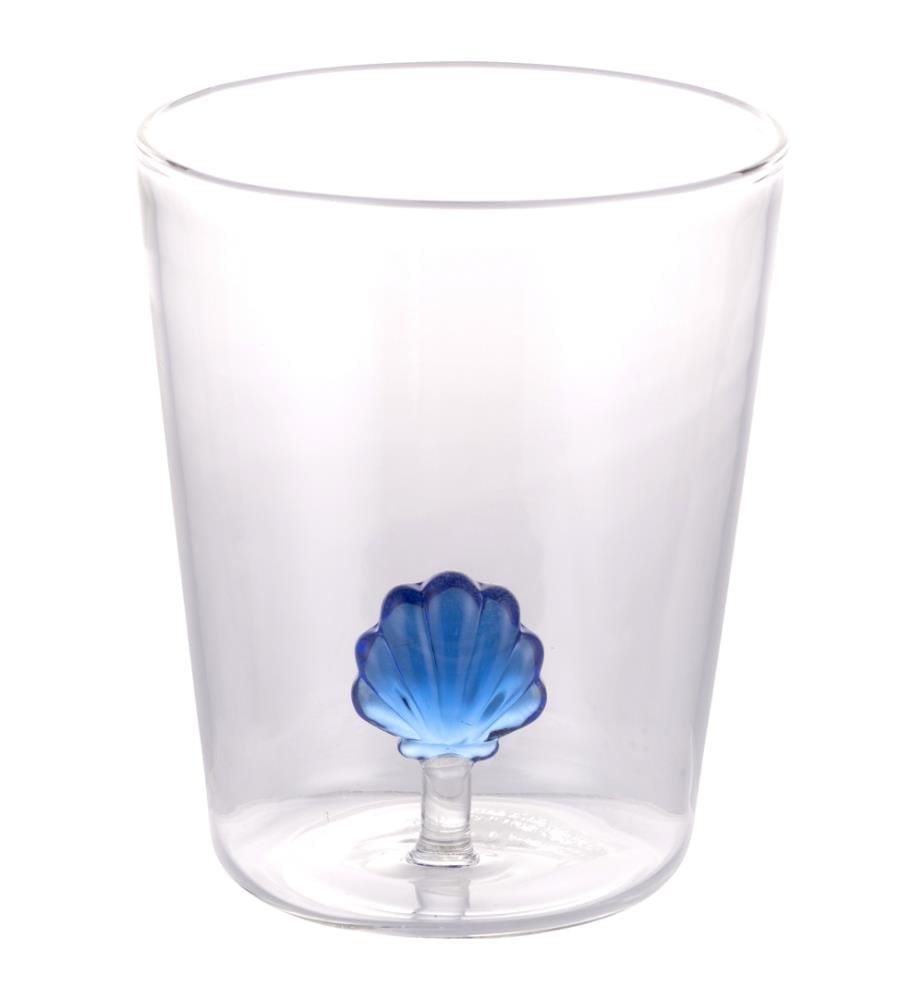 Verre à eau Coquillage 420 ml - Transparent