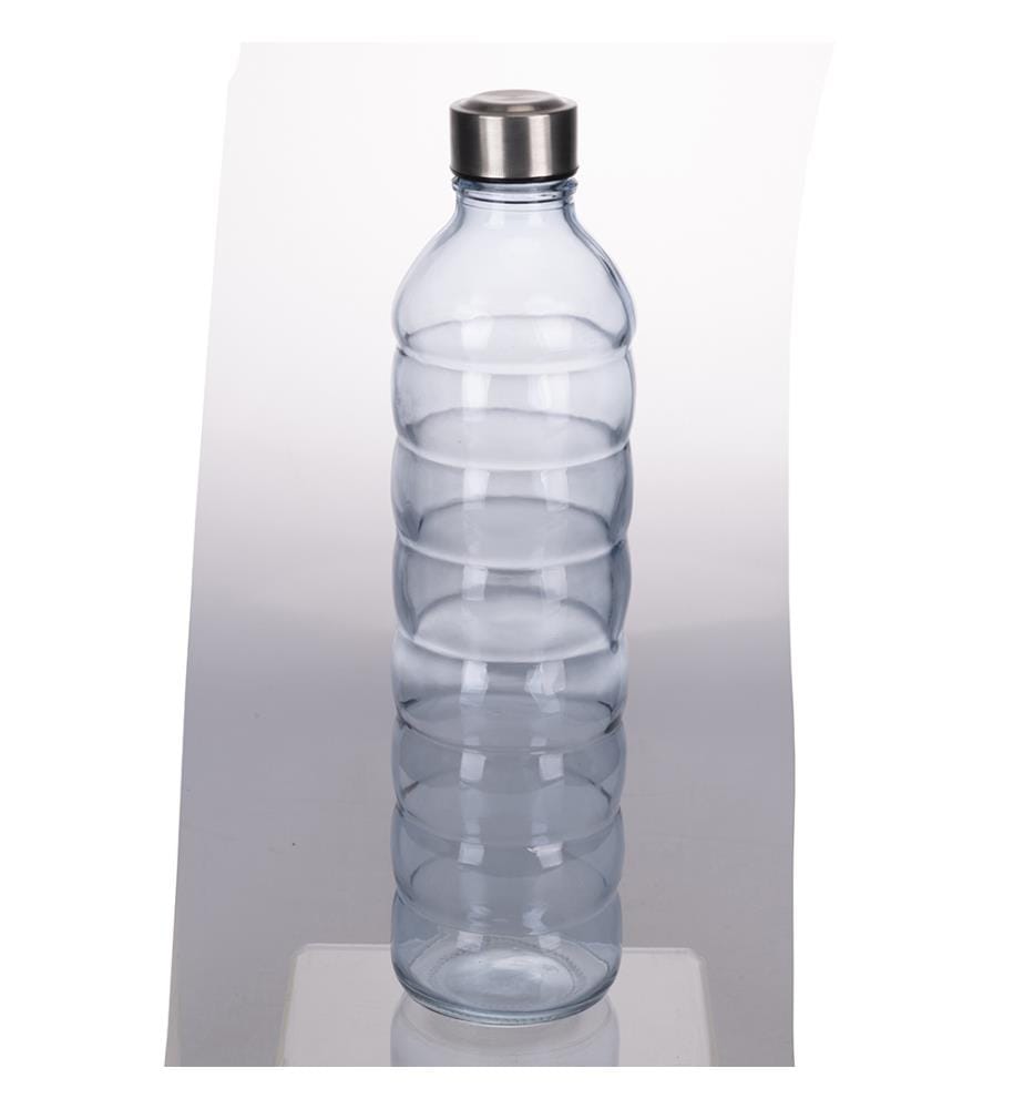 Lot de 3 bouteilles en verre Pool Party 1.25L - Bleu