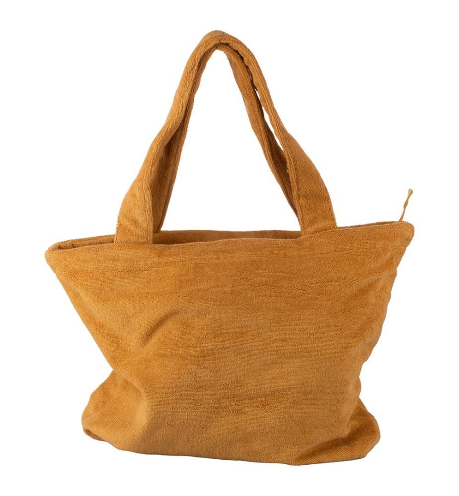 4 Sac de plage Toni / Éponge moutarde 56 x 38 cm