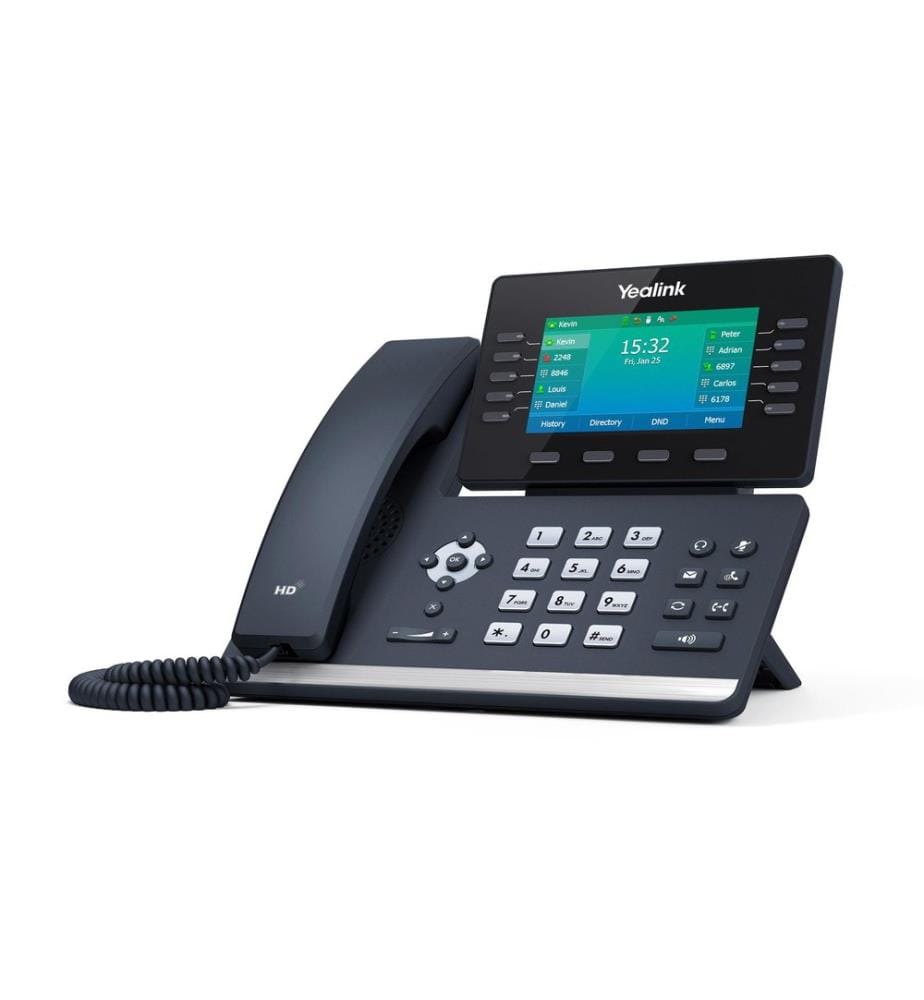 Yealink Téléphone de bureau SIP-T54W Gris