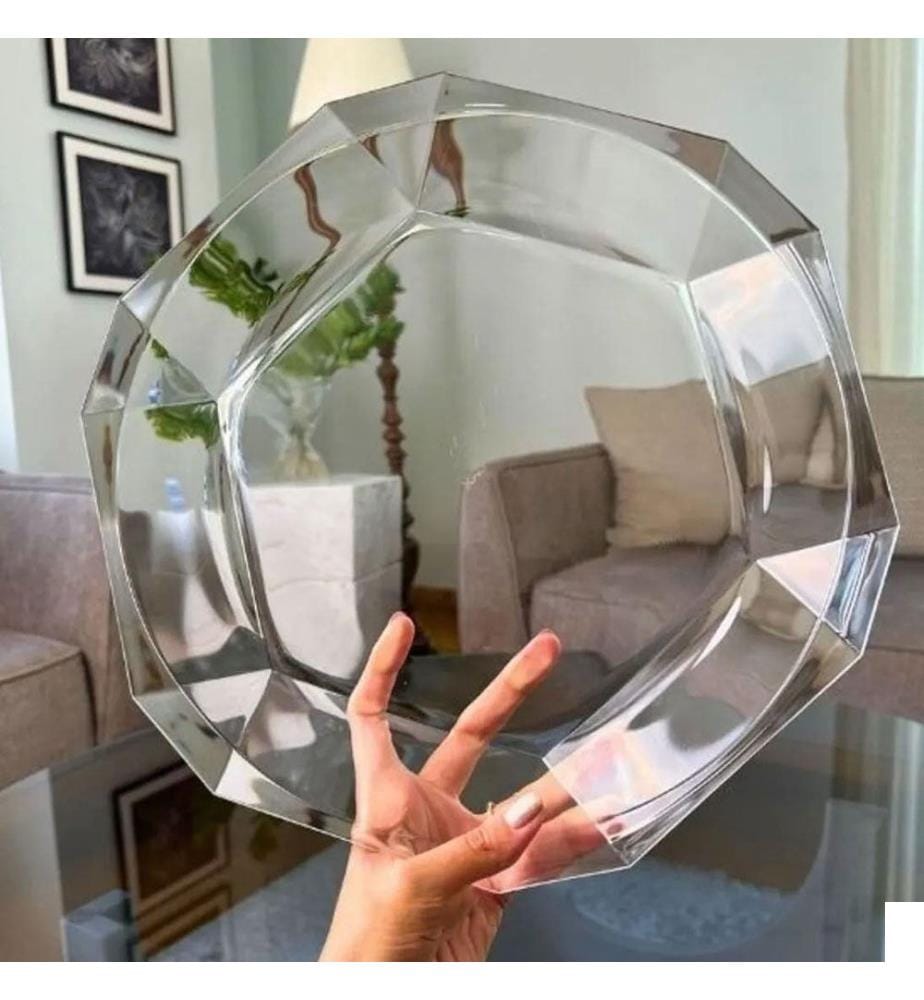 Plaque, transparente, 100% VERRE