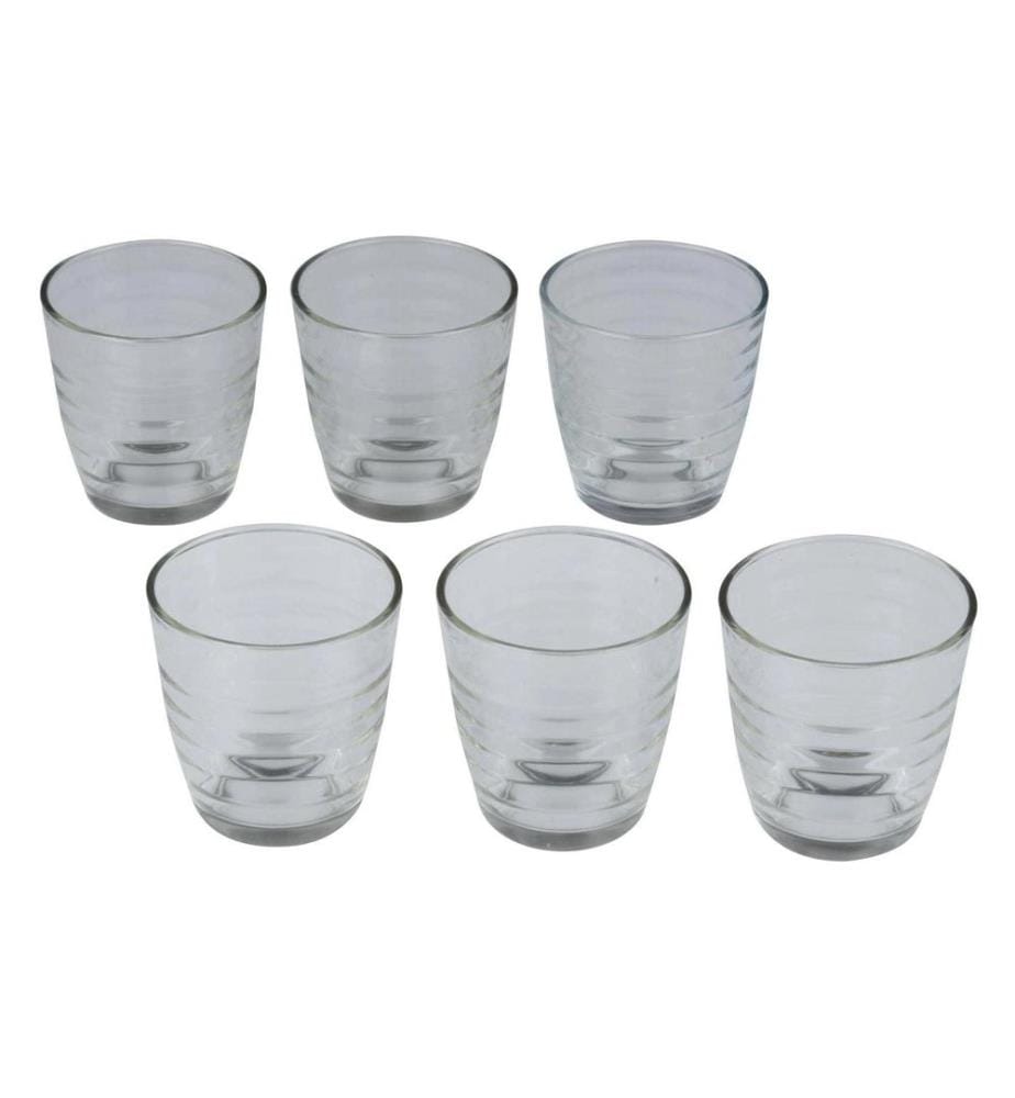 alpina Verres à boire 225 ml, 6 pièces, Transparent