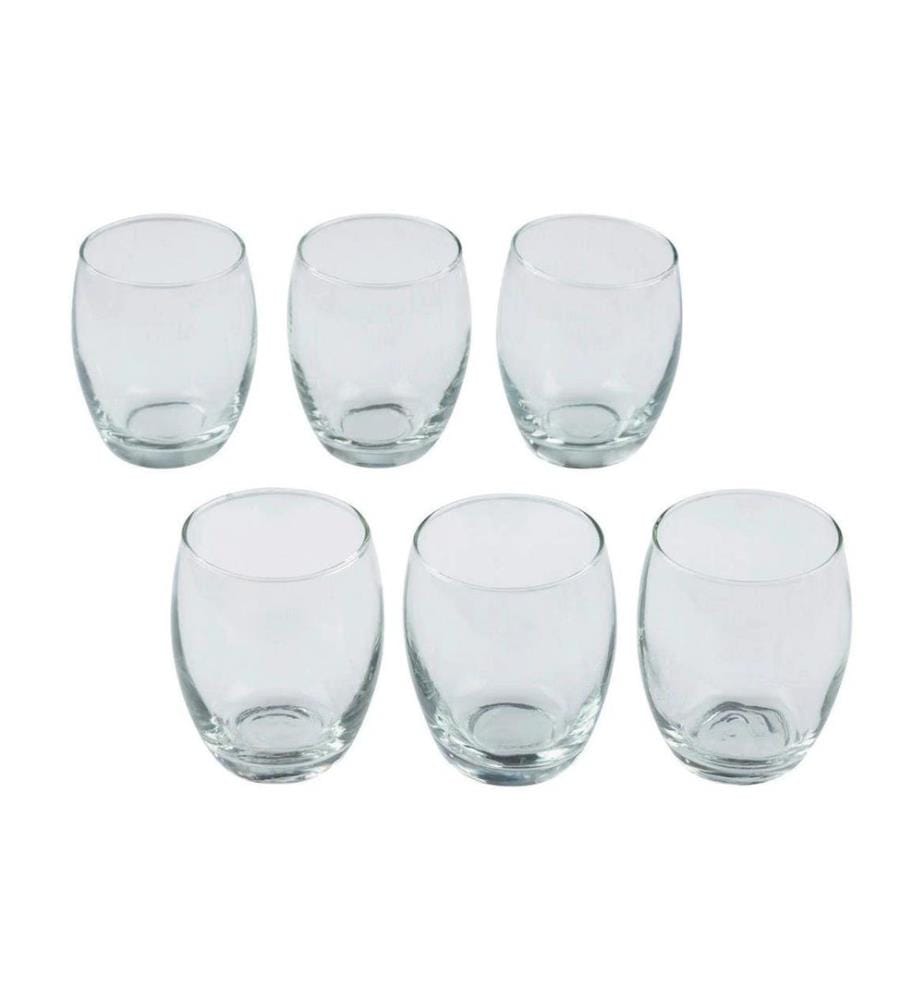 alpina Verres à boire 350 ml, 6 pièces, Transparent