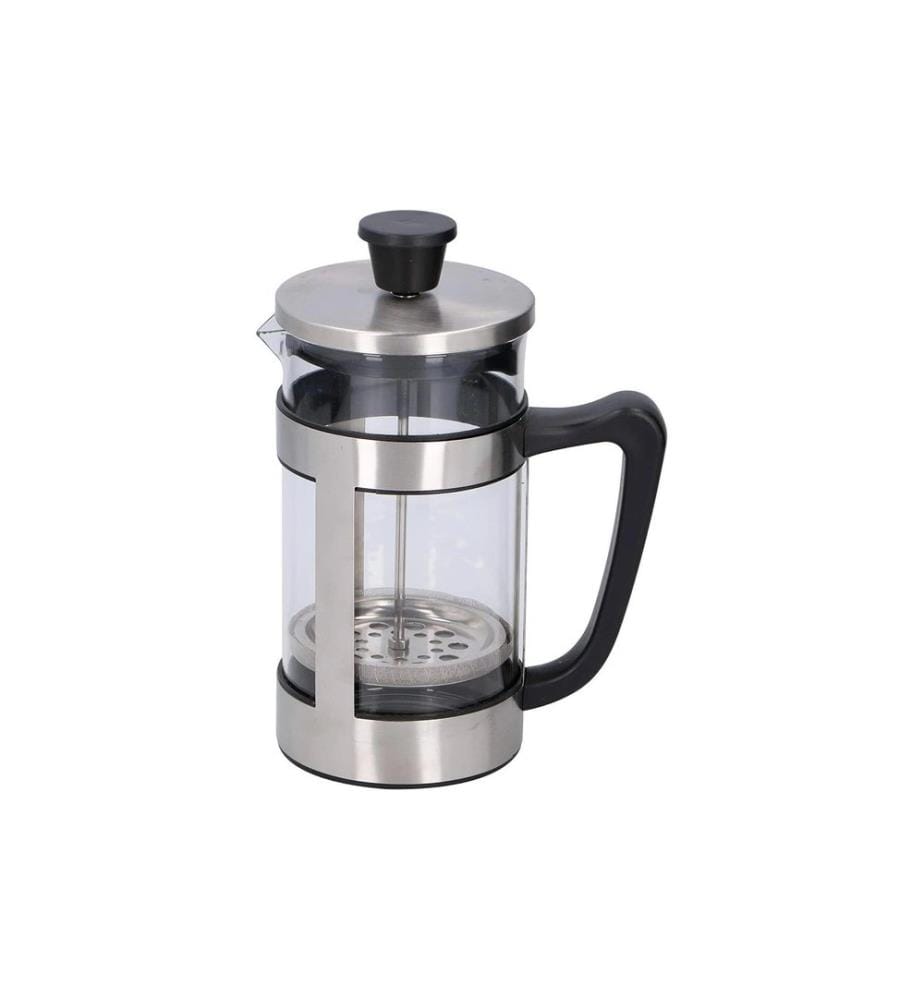 Cafetière alpina 1 l, transparent/noir/argent