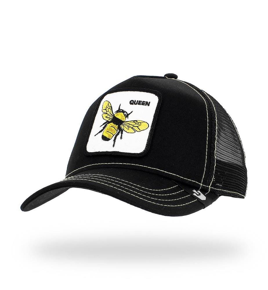 Casquette Trucker Queen - Noir