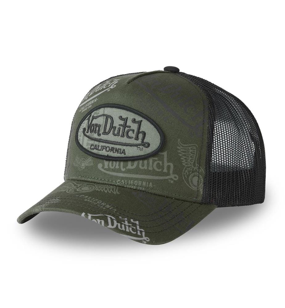 Casquette Trucker - Kaki & Noir