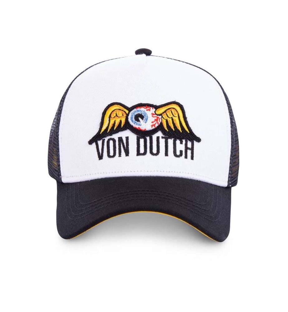 Casquette Trucker Eyepat Noir et Jaune - Noir