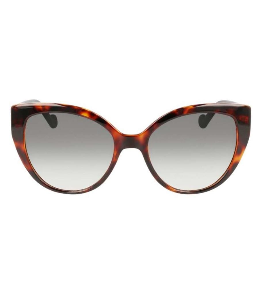 Lunettes de soleil yeux de chat - Havana
