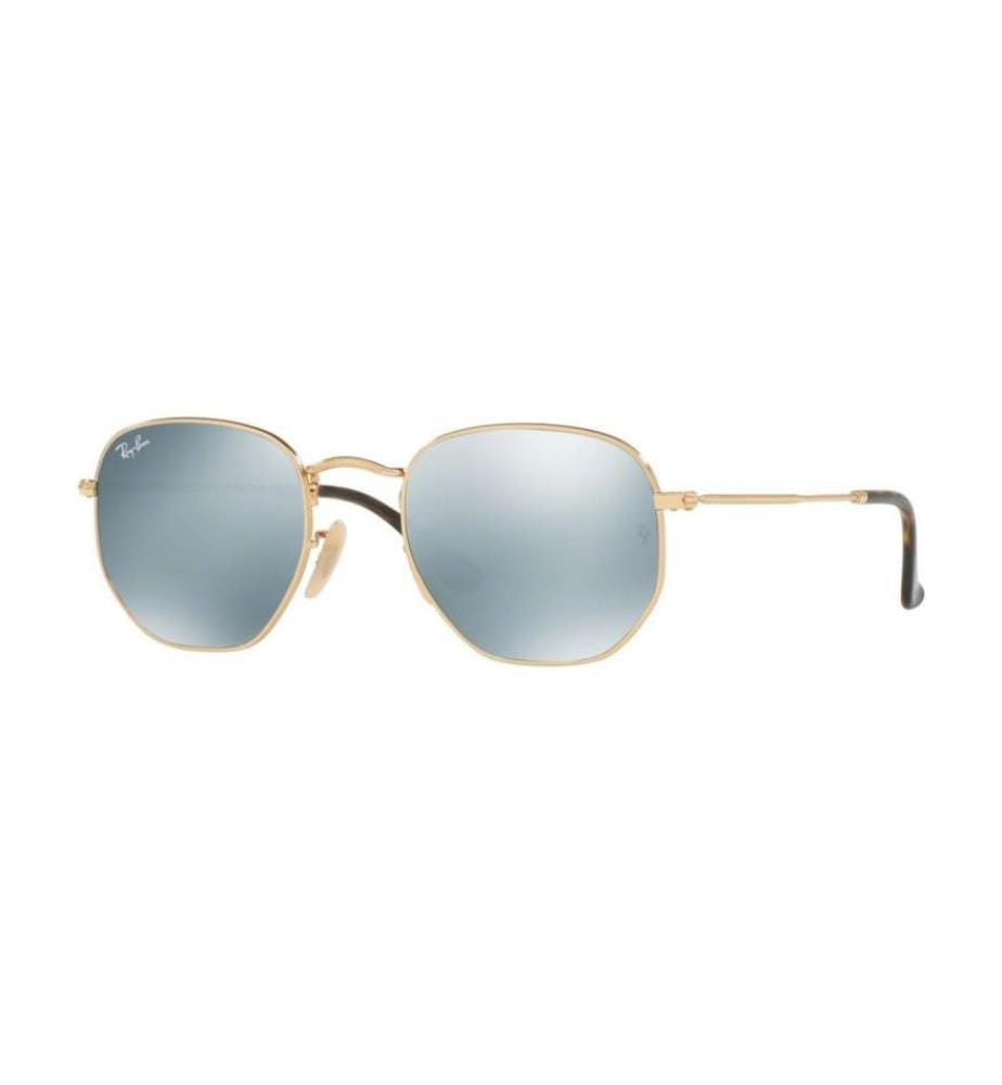Lunettes de Soleil Hexagonal - Doré