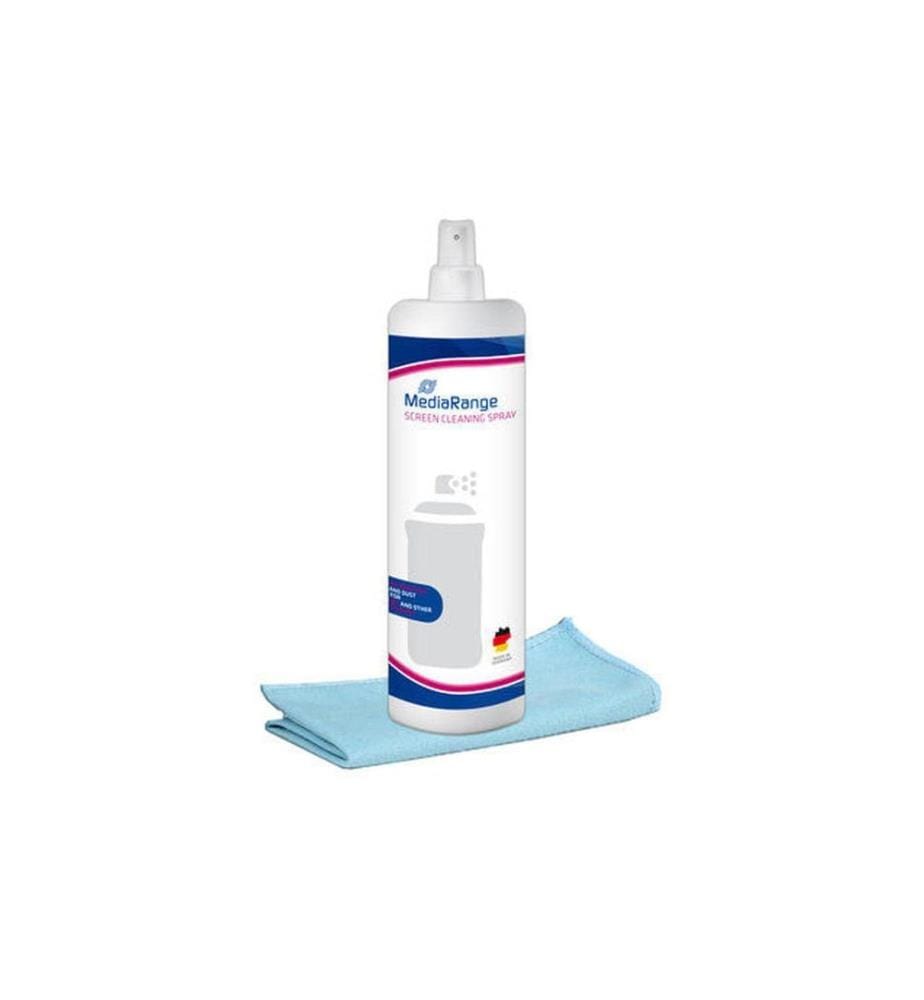 MediaRange Spray nettoyant et chiffon 250 ml