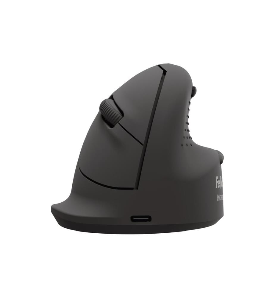 Fellowes Souris verticale pour poste de travail Breyta Plus+ Droitier, Petite, Noire
