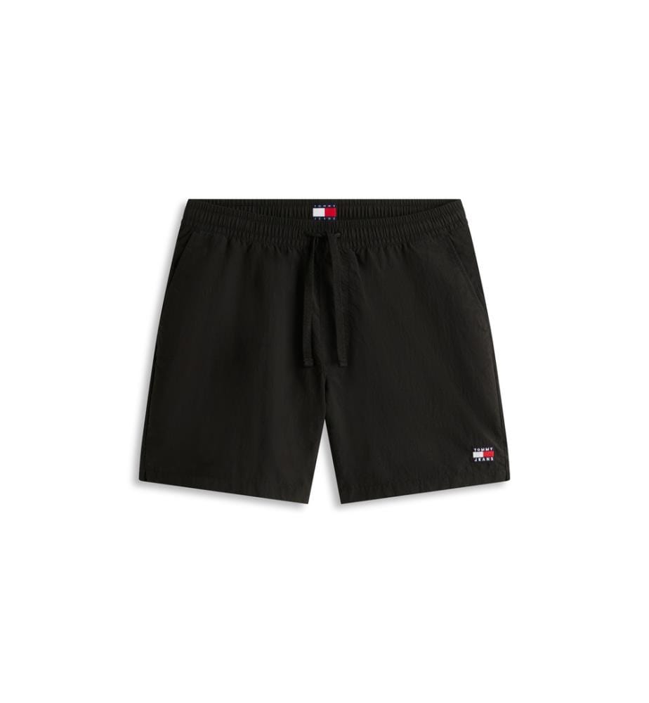 Short Décontracté à Logo - Noir