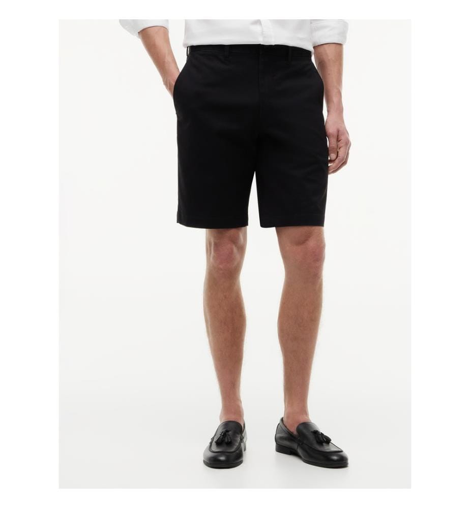 Shorts Denton 9,5 pouces Essential Twill - Noir