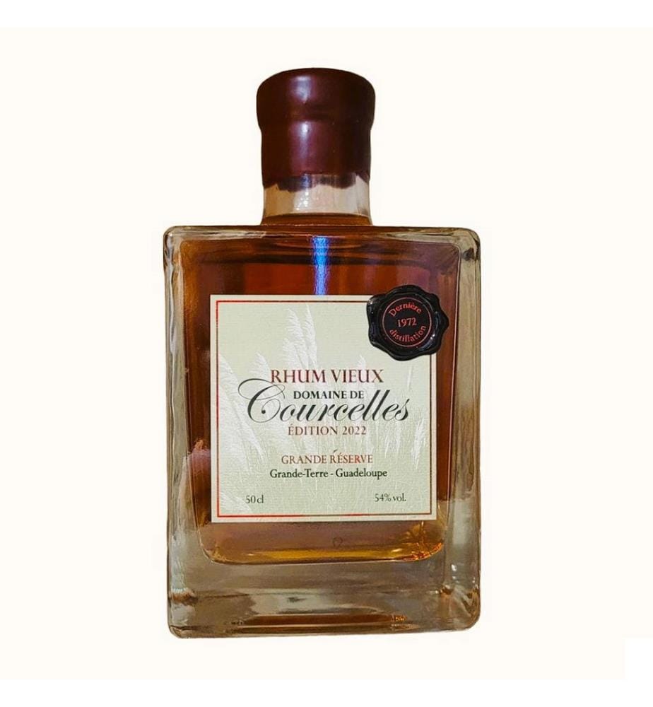 Rhum Courcelles VX 38 ans - Brut de Fût 1972, Edition 2022 - 50 cl