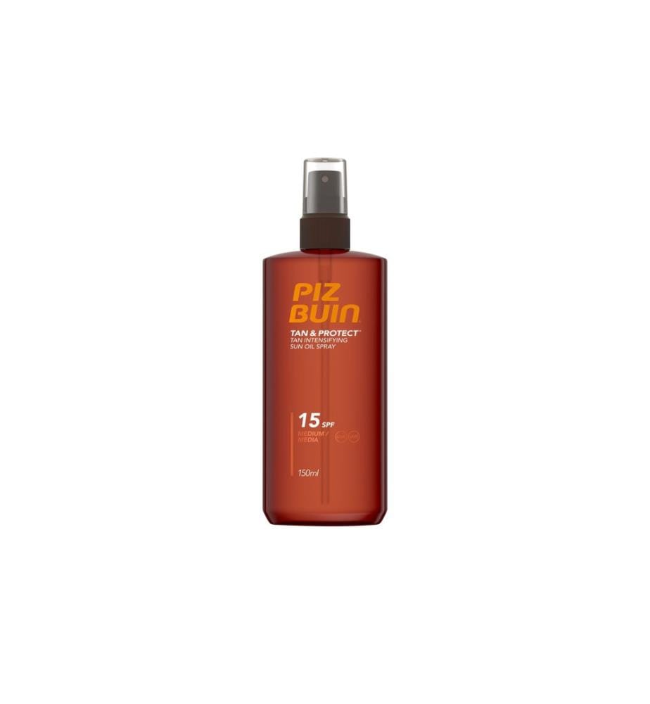 PIZ BUIN Sun Oil Tan & Protect SPF 15 150 ml