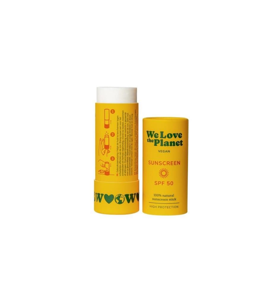We Love The Planet Stick solaire SPF 50 40 g