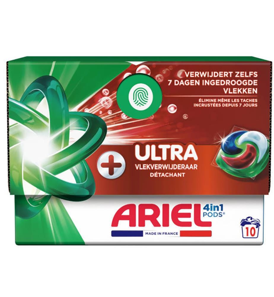 4 x Capsules Lessive Ultra Détachant  10 Capsules