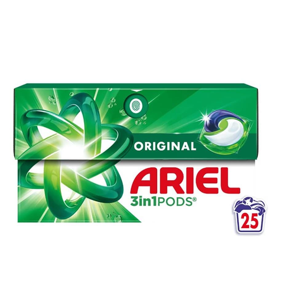 4 x Pods Lessive Original  477,5 g (25 Lavages)