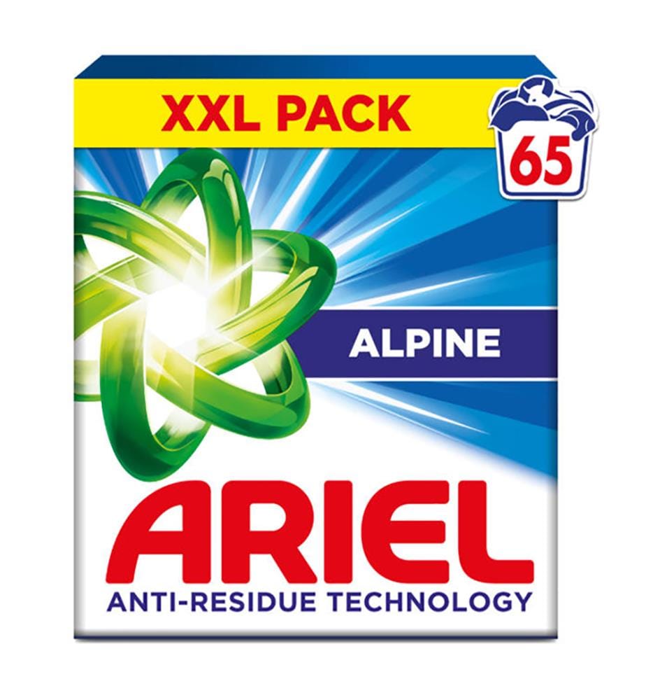 4 x Lessive Poudre Alpine  4 kg (65 Lavages)