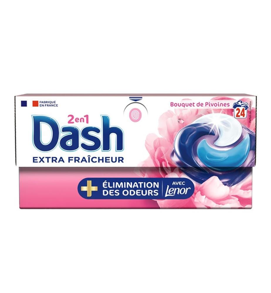 4 x Pods Lessive Bouquet de Pivoines  556,8 g (24 Lavages)