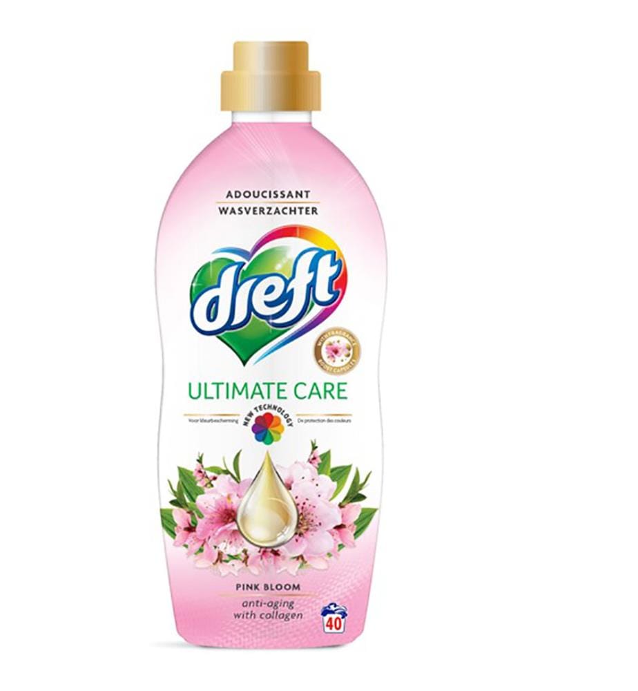 6 x Assouplissant Pink Bloom  1 L (40 Lavages)
