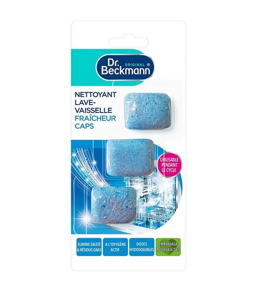 12 x Nettoyant Lave-Vaisselle Fraîcheur Caps  3 Tablettes