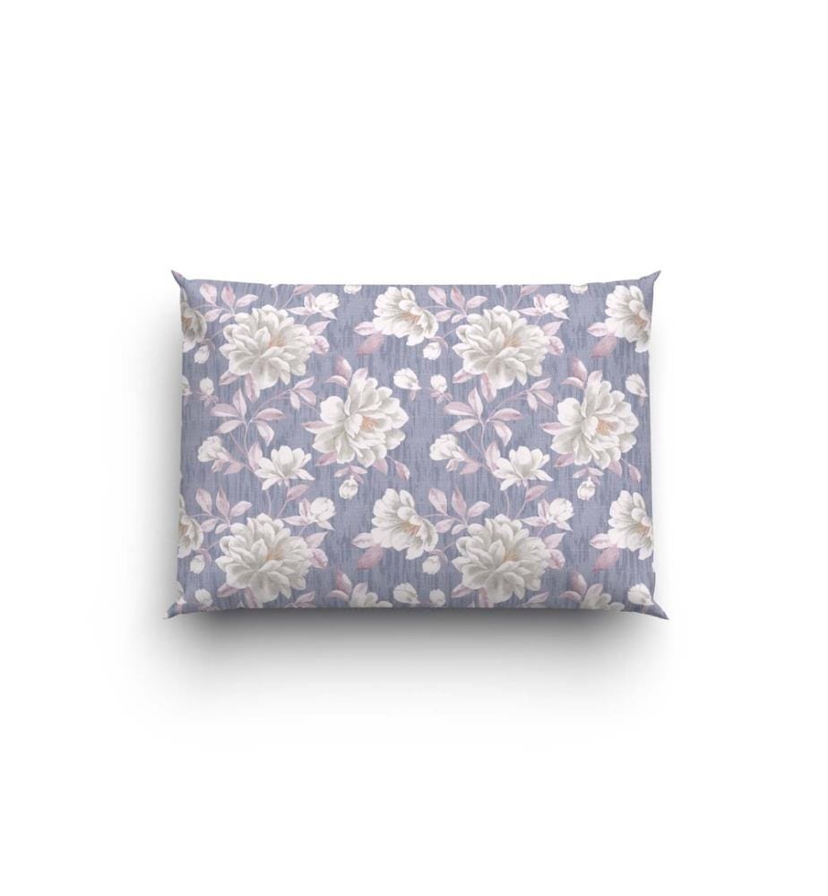 Parure de lit en bambou Moana bleu - 50 x 70 cm