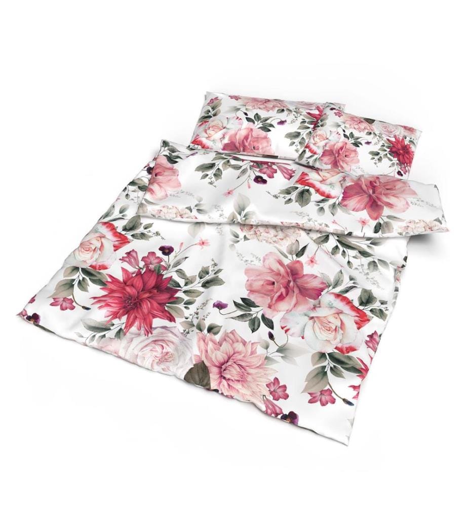 Parure de lit en satin Viliana de la marque Création - 160 x 210 cm