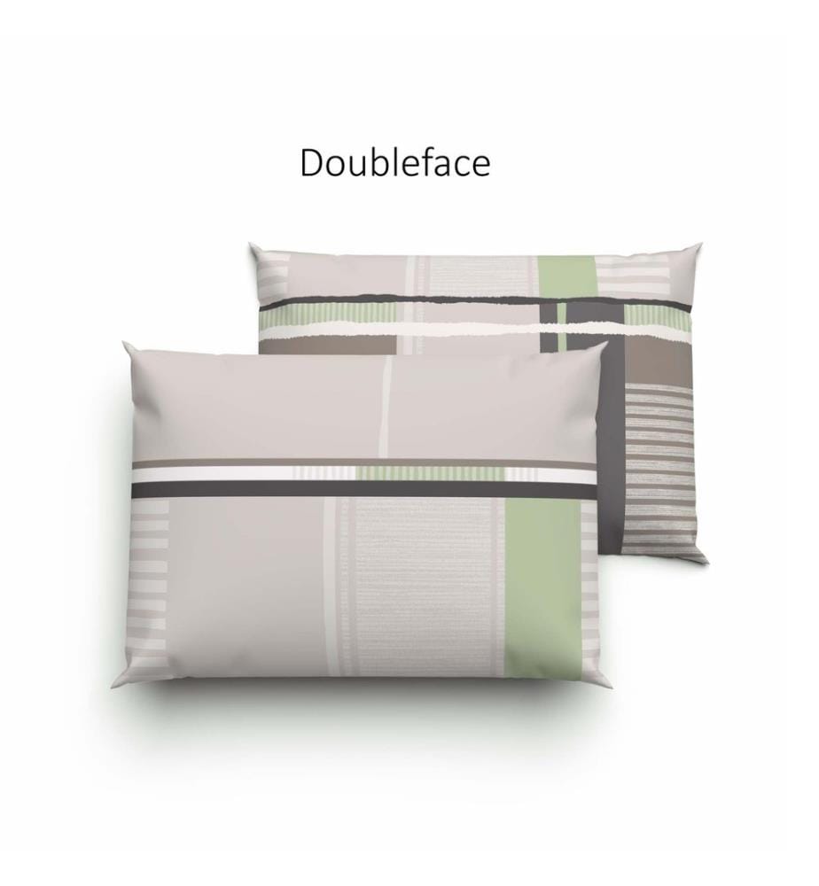Parure de lit en satin Rey - 50 x 70 cm