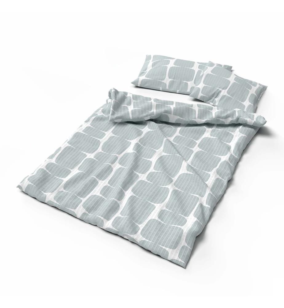 Linge de lit en seersucker Notker - 200 x 210 cm