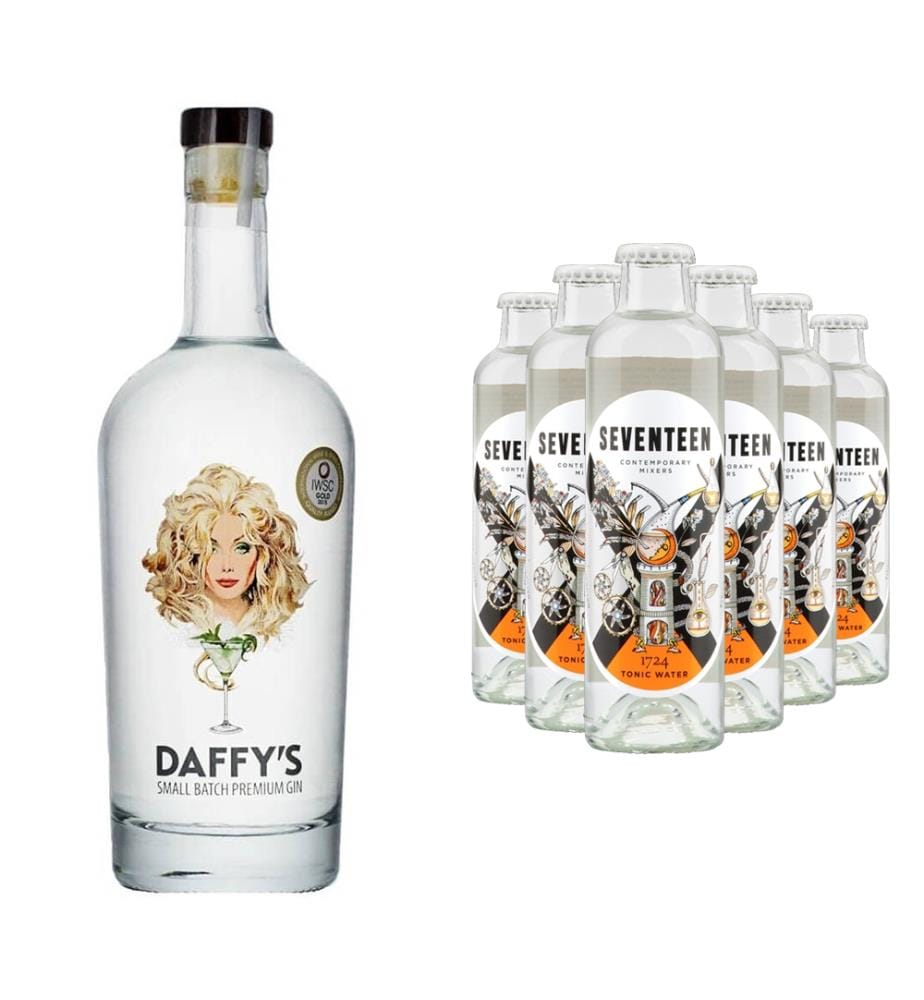 Daffy's Gin + 6x 1724 Tonic Water