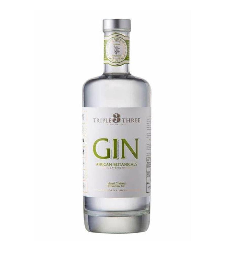 Triple Three Gin African Botanicals - 50 cl