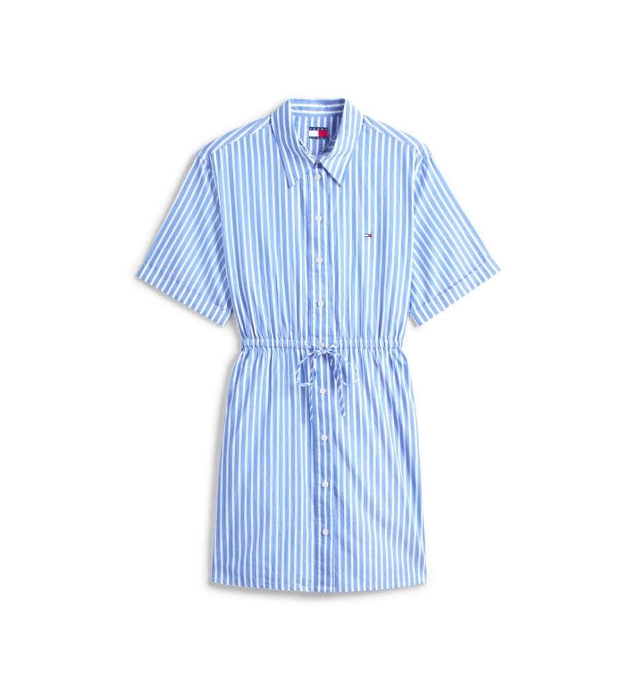 Robe Chemise - Bleu