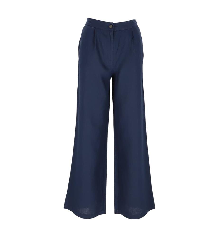 Pantalon Wideleg - Navy