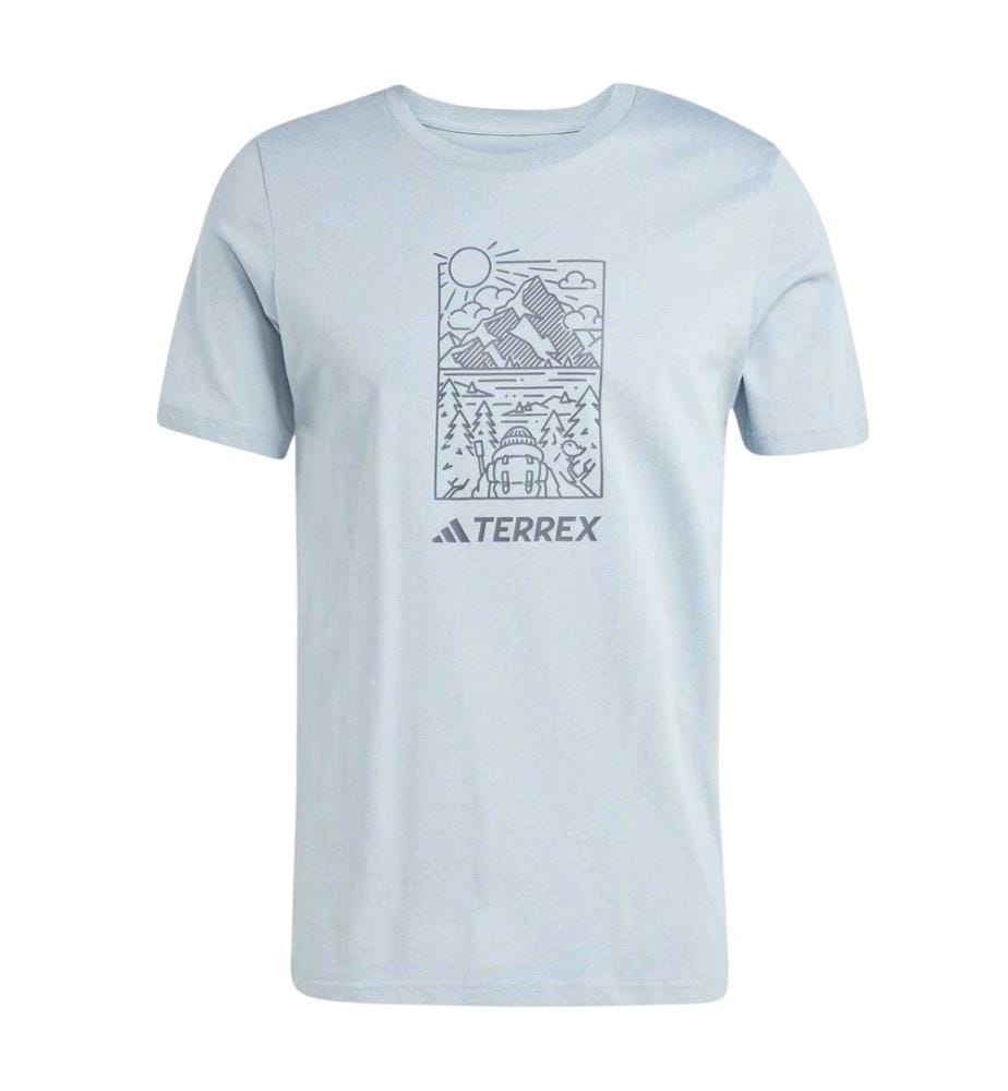 Adidas - T-shirt motif/style graphique TERREX - Homme