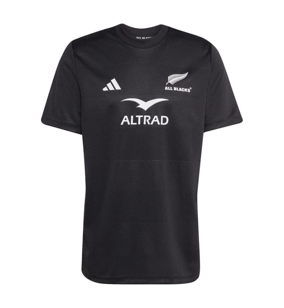 Adidas - Maillot motif/style New Zealand All Blacks - Homme