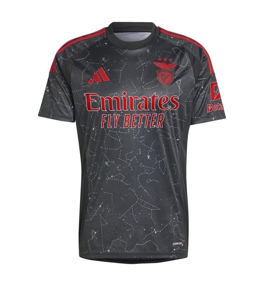Adidas - Maillot extérieur motif/style SL Benfica 2024/2025 - Homme