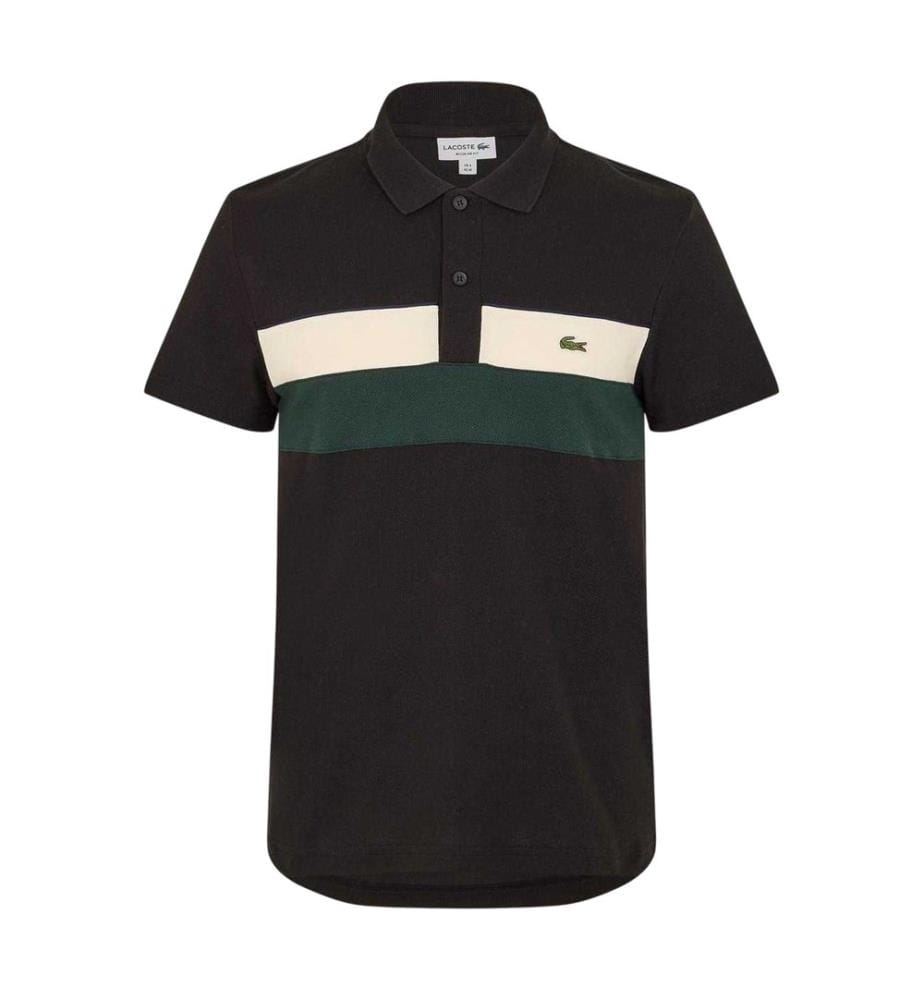 Lacoste - Polo motif/style blocs de couleurs - Homme