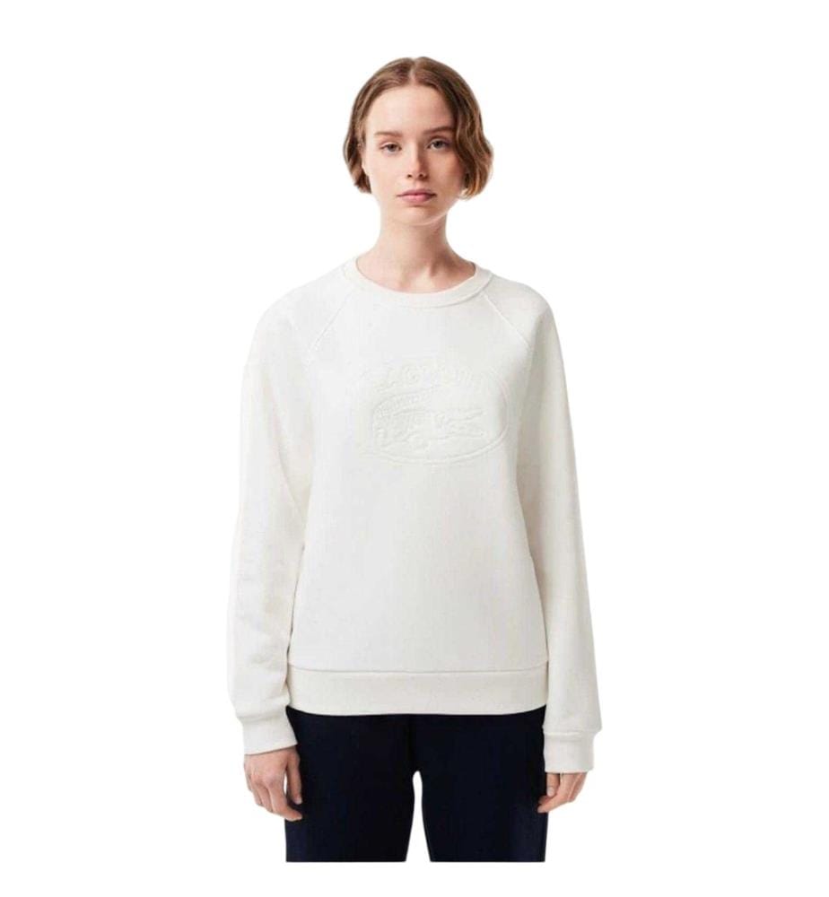Lacoste - Sweat motif/style logo brodé - Femme