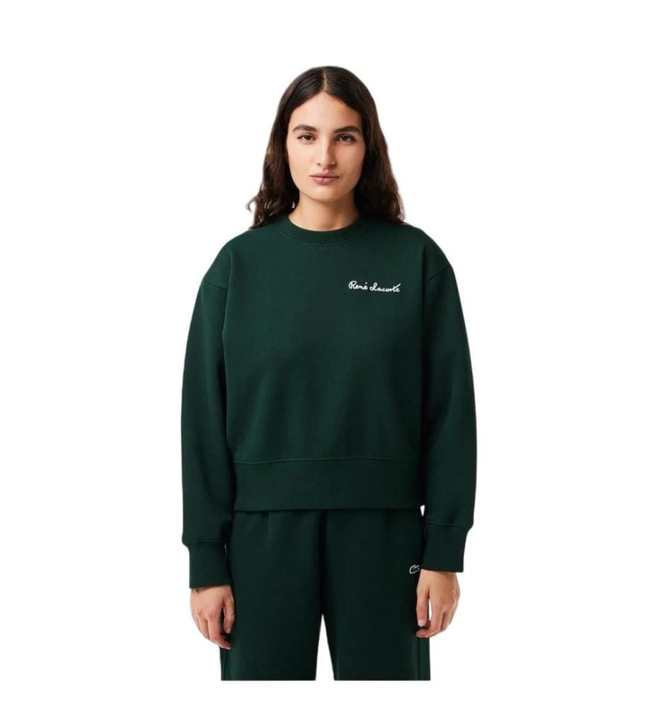 Lacoste - Sweat motif/style lettrage - Femme