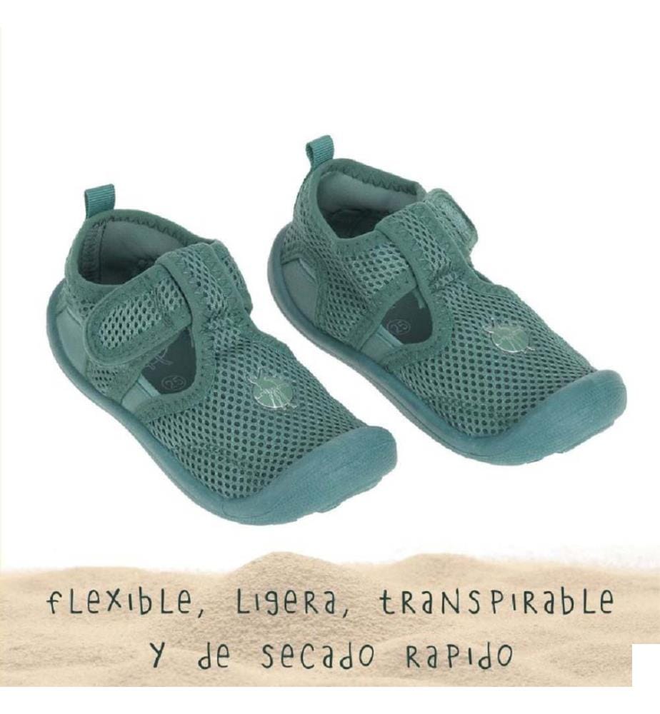 Sandales de plage Lsf vertes