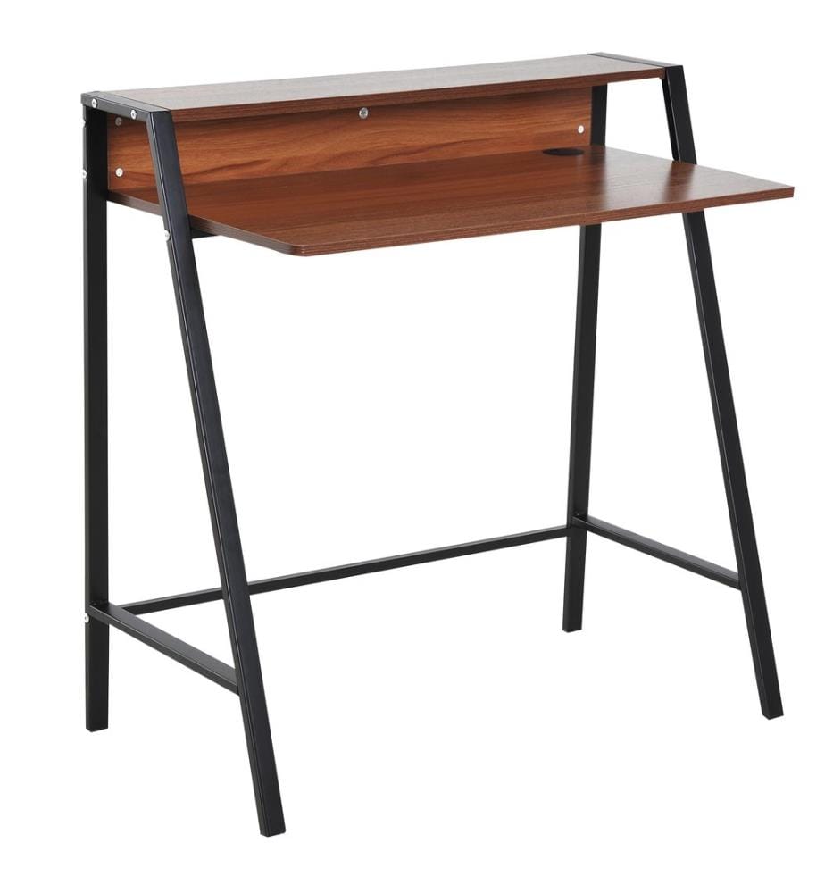 Bureau, table d'ordinateur, table de bureau avec compartiment de rangement 84 x 45 x 85 cm