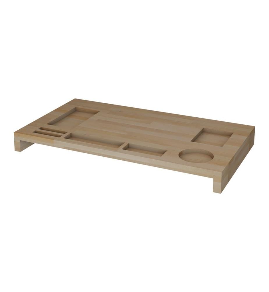 Support d'écran Ringsted 5 x 54 x 30 cm, hêtre