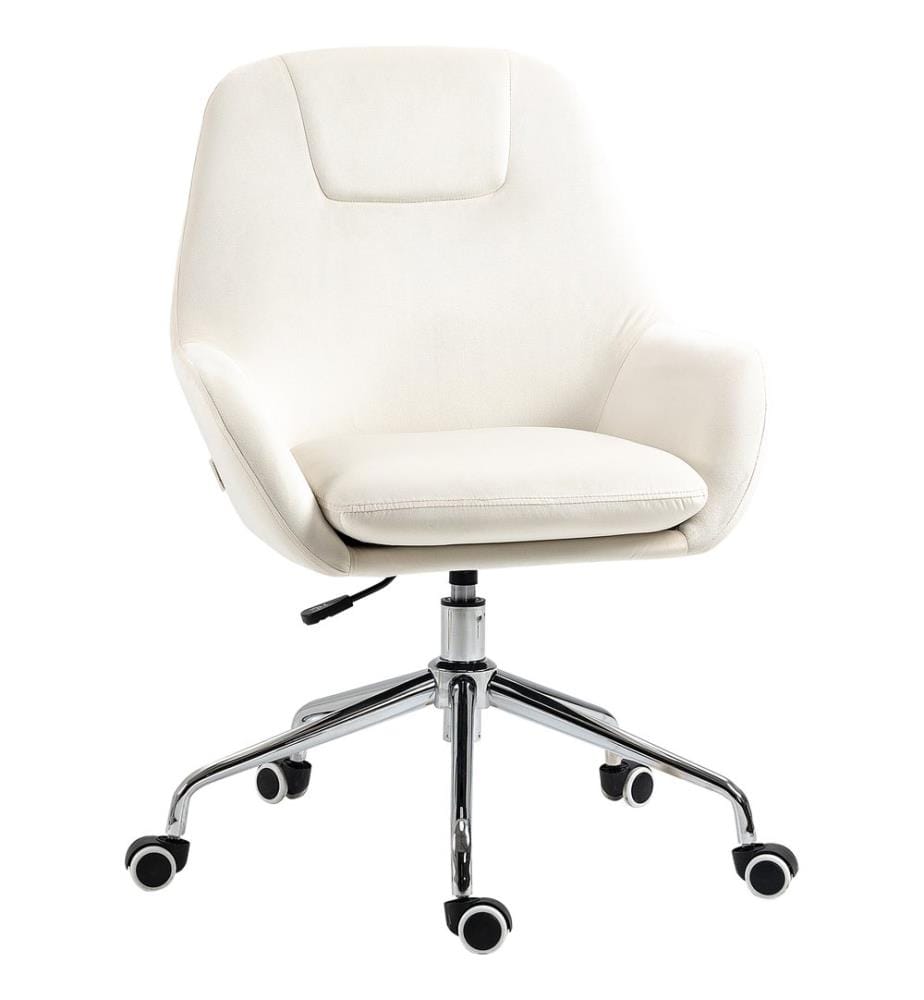 Chaise de bureau moderne couleur crème