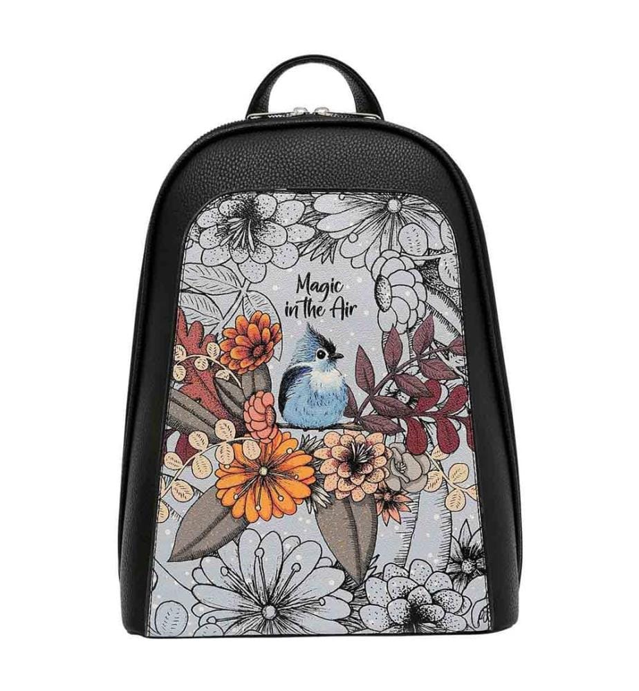 Sac à Dos en cuir Vegan- Magic in the Air - Multicolore