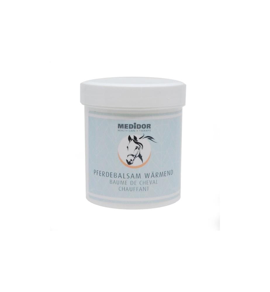 Baume pour chevaux MEDiDOR rouge chauffant 100 ml
