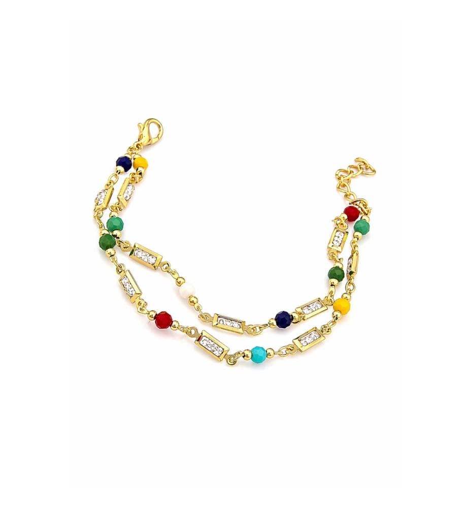 Bracelet en pierre de cristal - Mix
